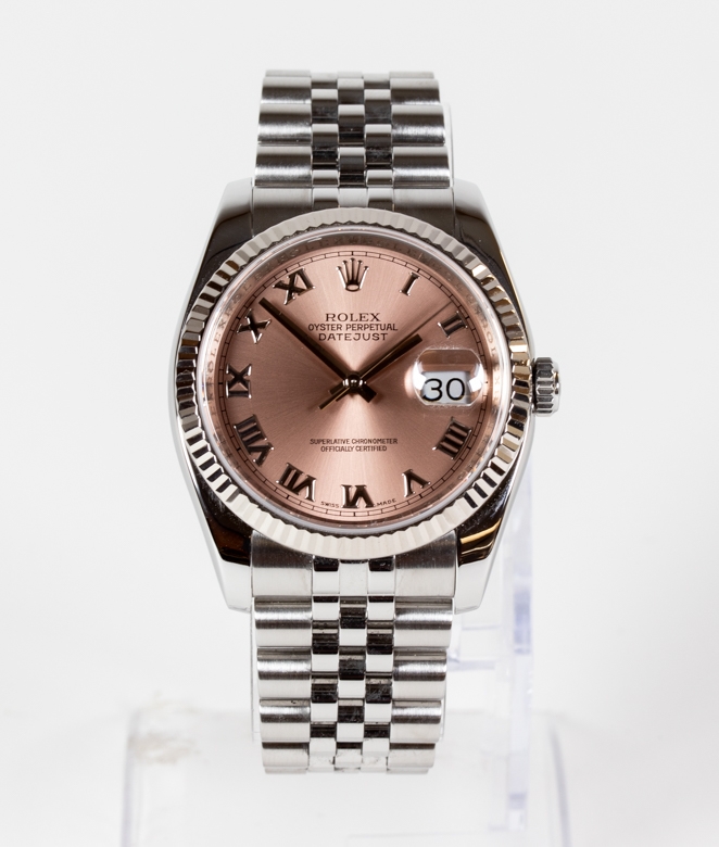 Rolex 116234 Datejust 36 Salmon