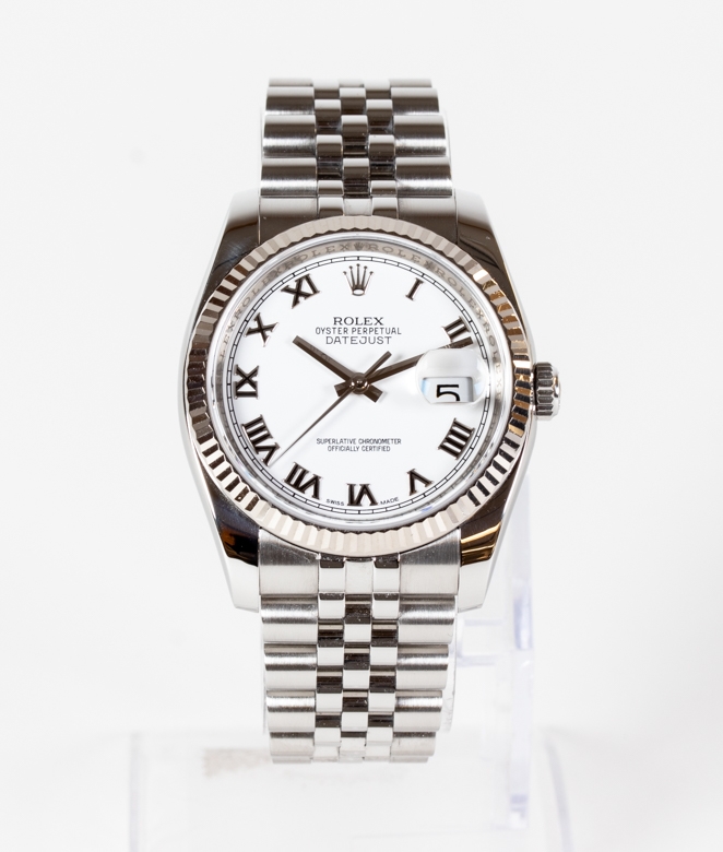 Rolex 116234 Datejust 36 White