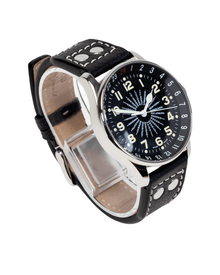 Zeno X-Large Pilot World Timer