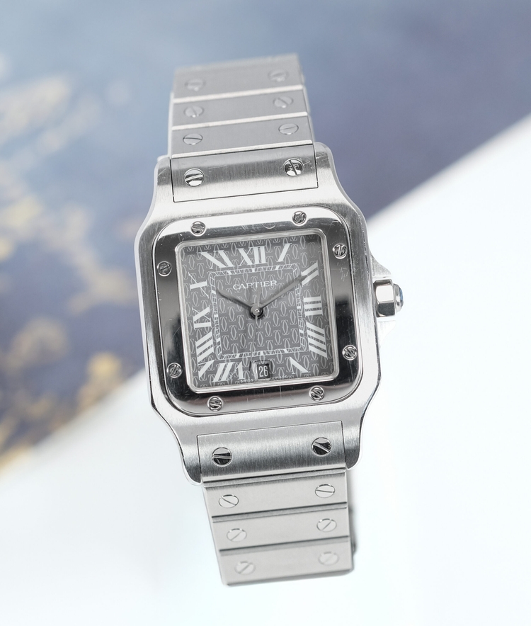 Cartier Santos Galbee Motif Dial
