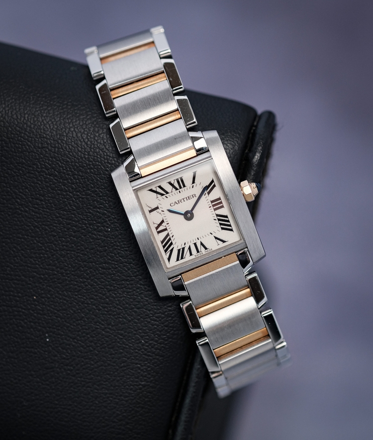 Cartier Tank Francaise Bimetal 2384