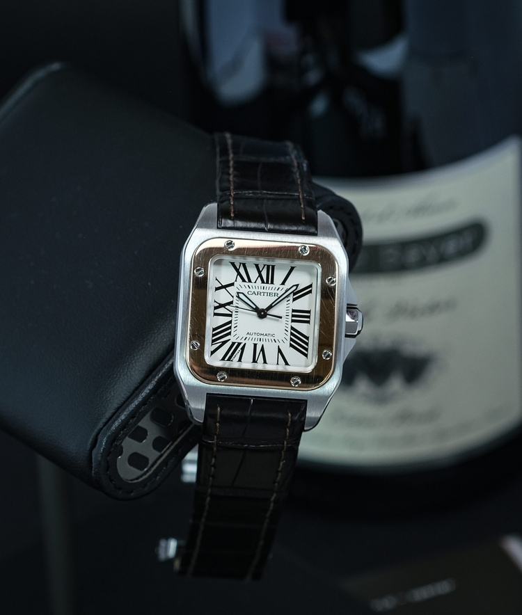 Cartier Santos 100 Mid Size