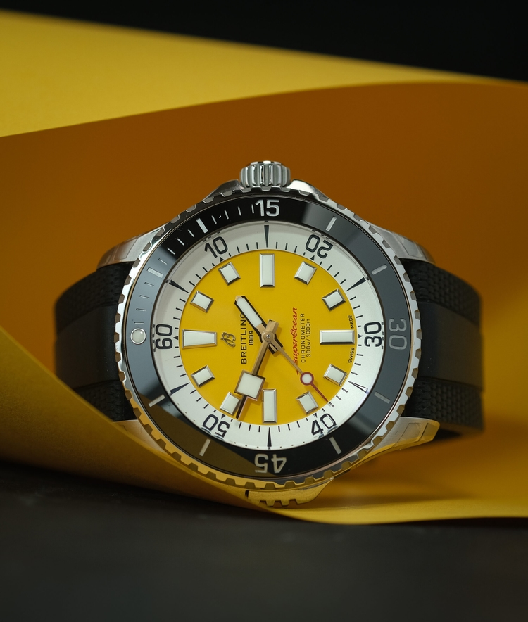 Breitling Superocean Automatic 46 Code Yellow