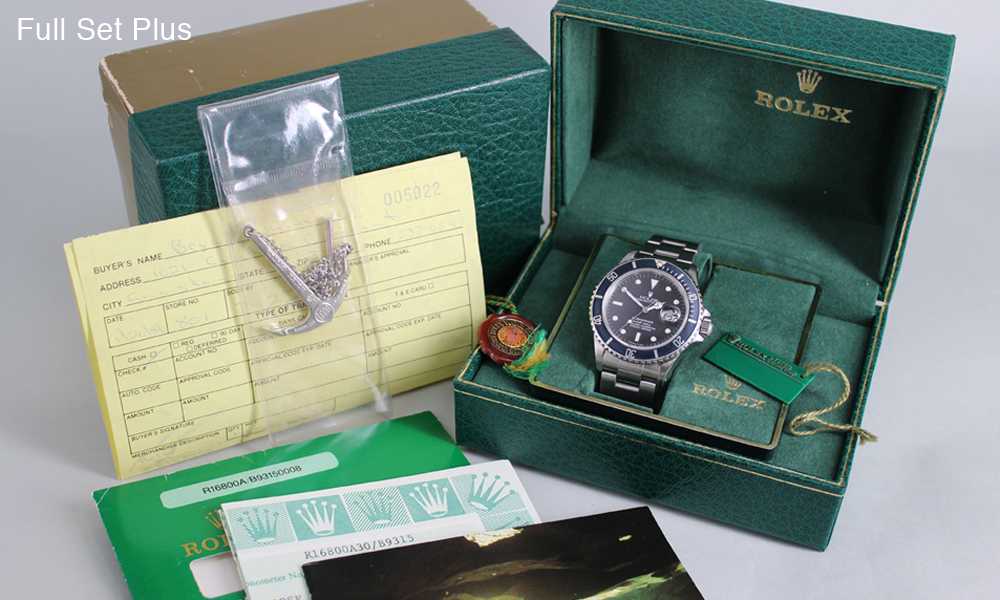 what comes in a rolex box